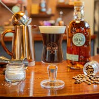 A Roe & Co signature Irish Coffee