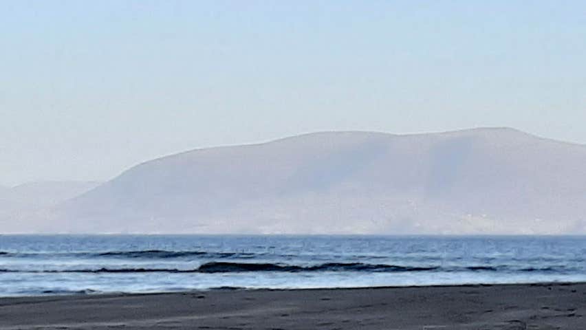 Man angling at Doonshean Beach