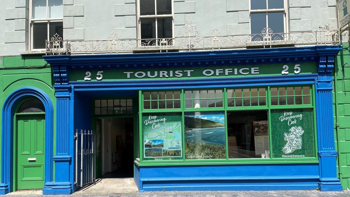 The exterior of Clonakilty Tourist Information Centre