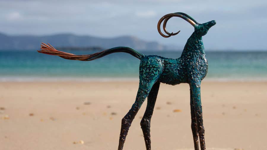A Ronan Halpin creation of an Achill goat