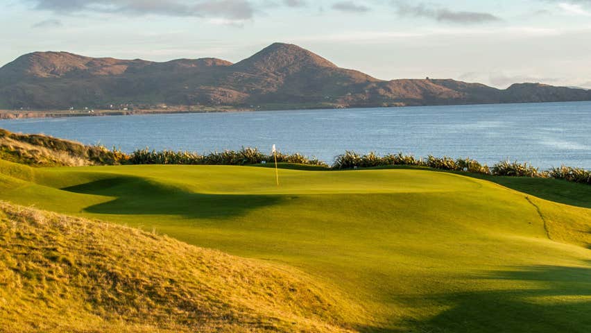 A view from Waterville Golf Links overlooking Ballinskelligs Bay in County Kerry