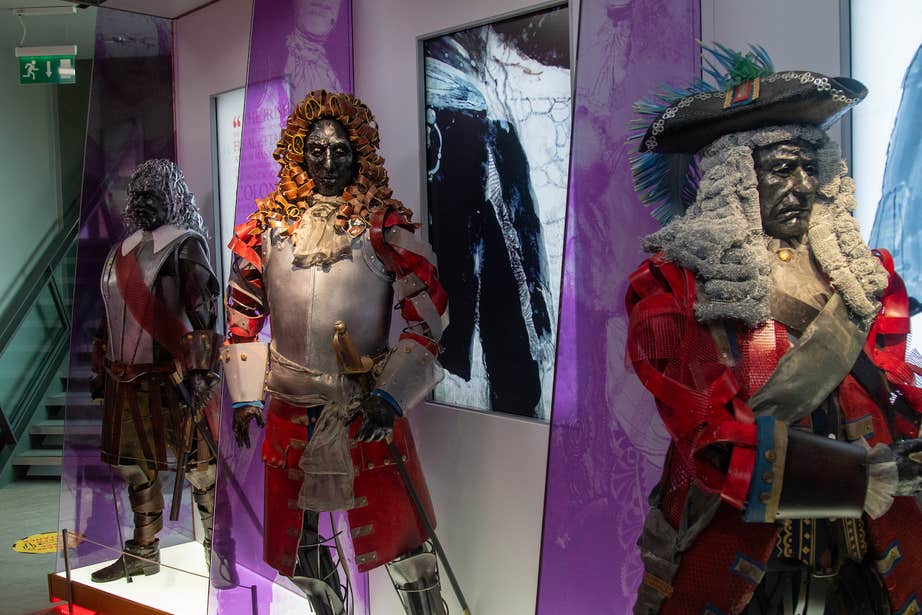 Mannequins wearing armour in Athlone Castle, Westmeath.