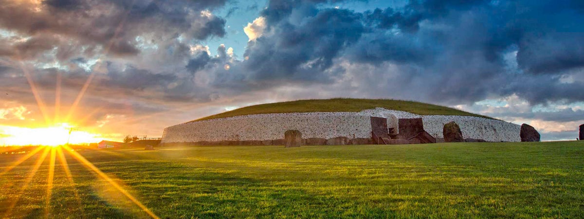 Newgrange at sunrise