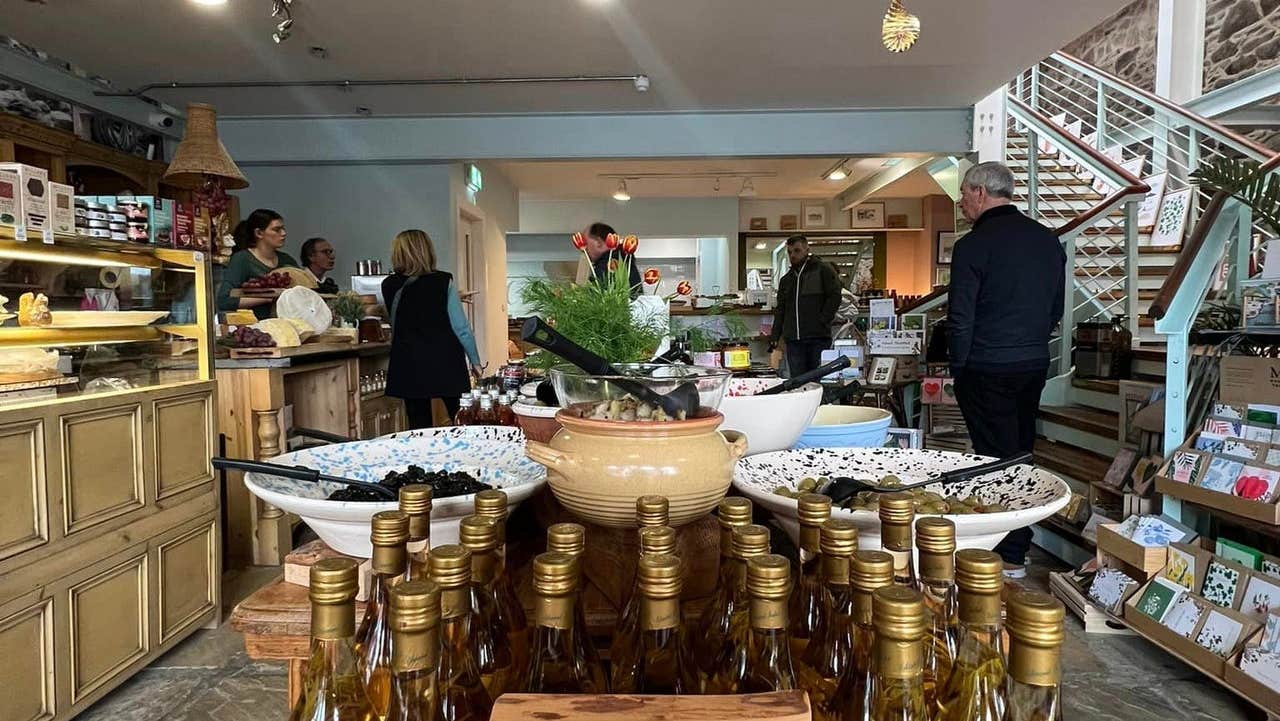 Interior of the Blue Goat Ramelton