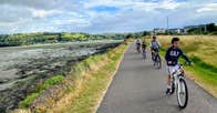 A family cycle along the Cork Greenway