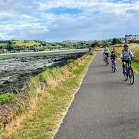 A family cycle along the Cork Greenway