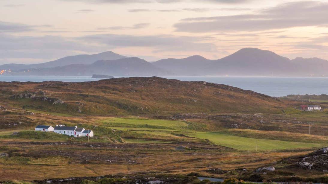 Landscape shot of Malin Head in Donegal