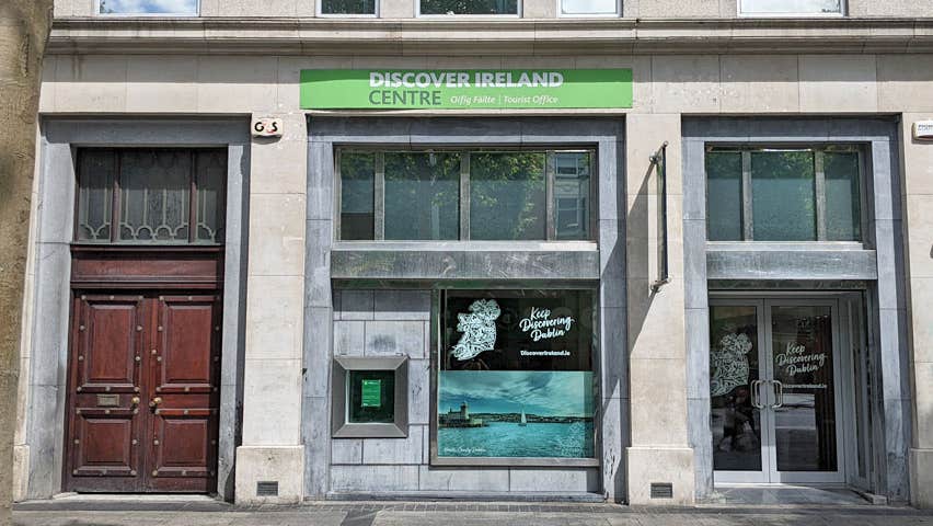 Failte Ireland Dublin Tourist Information Centre OConnell Street entrance