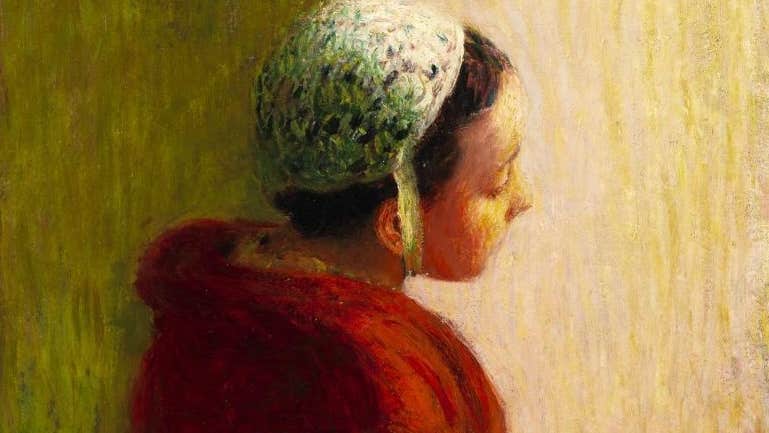 La Jeune Bretonne, Roderic O'Conor. National Gallery of Ireland.