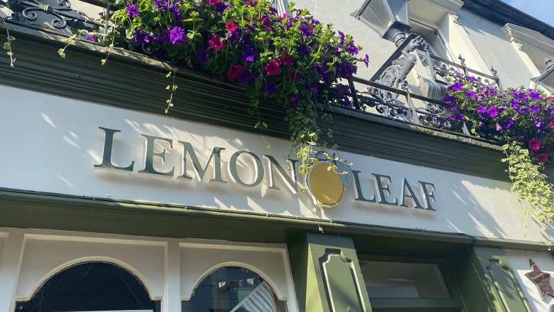 Front view of property