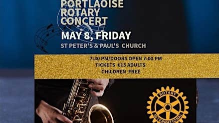 Poster for Portlaoise Rotary Gala Concert 2026