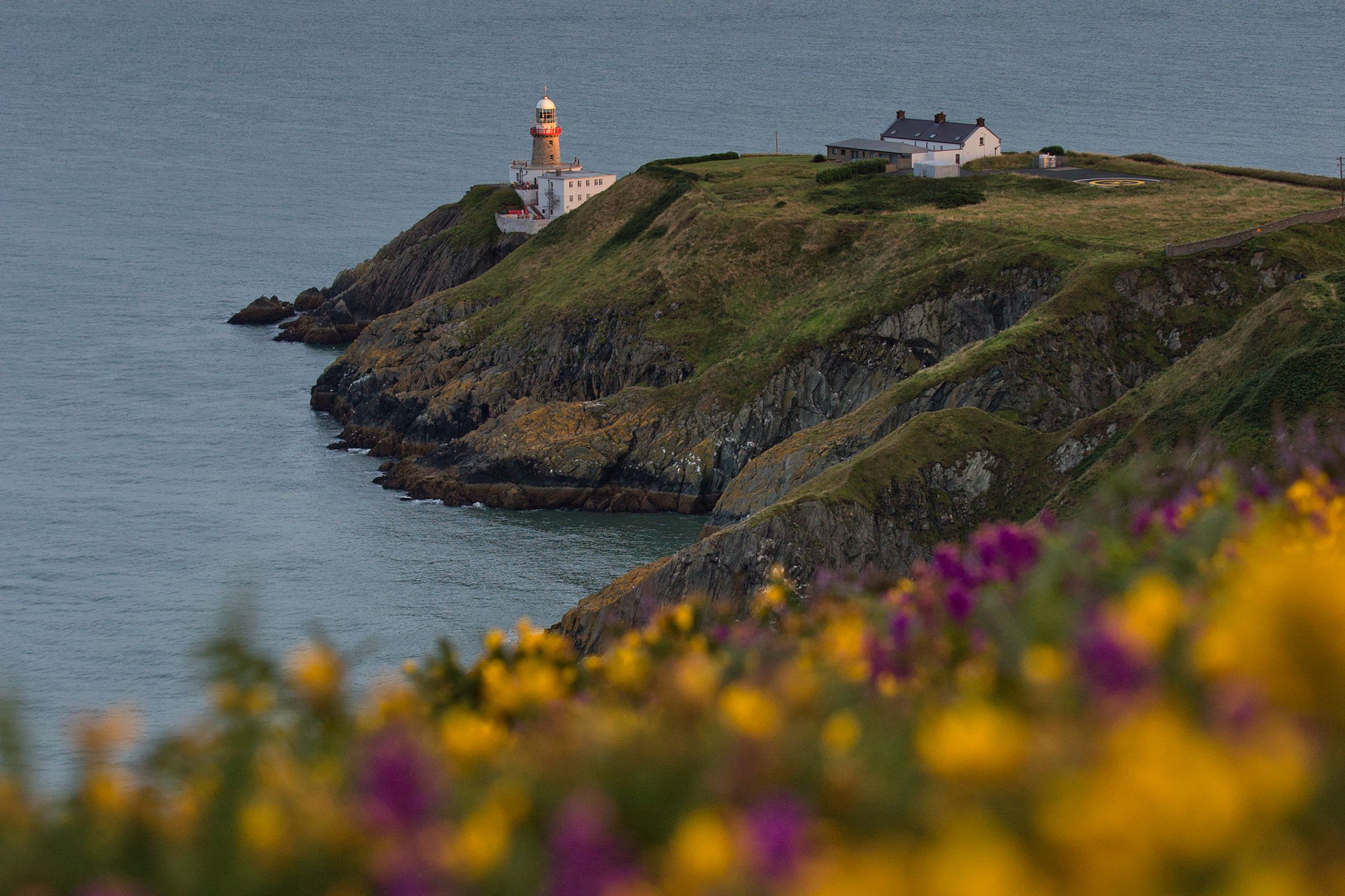Image of the cliff walk in Howth in County Dublin