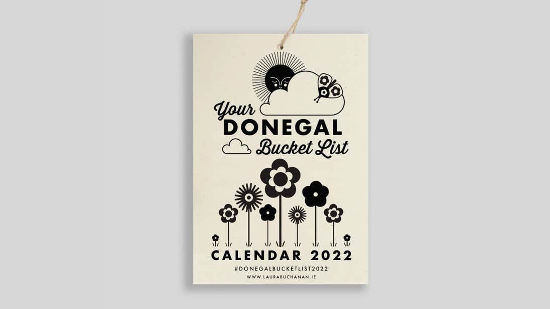 A Donegal Bucket List calendar is sure to delight this Christmas.