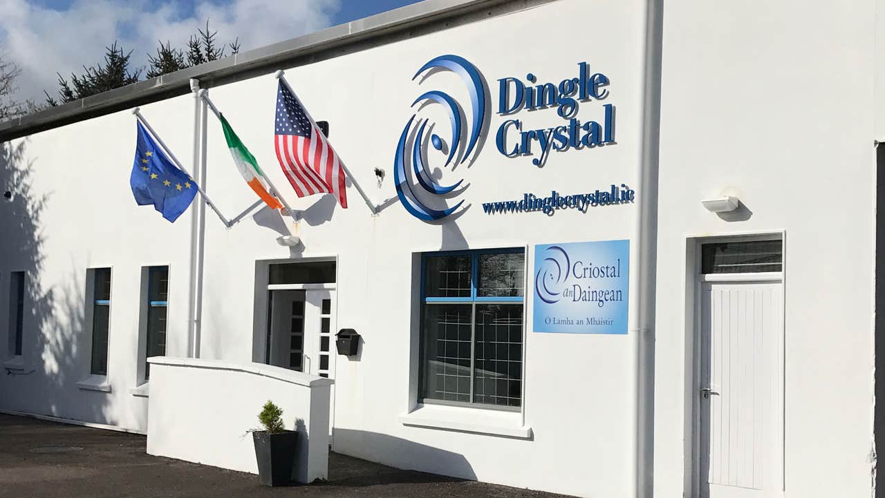 Dingle Crystal workshop outside view