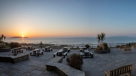 Outside seating area