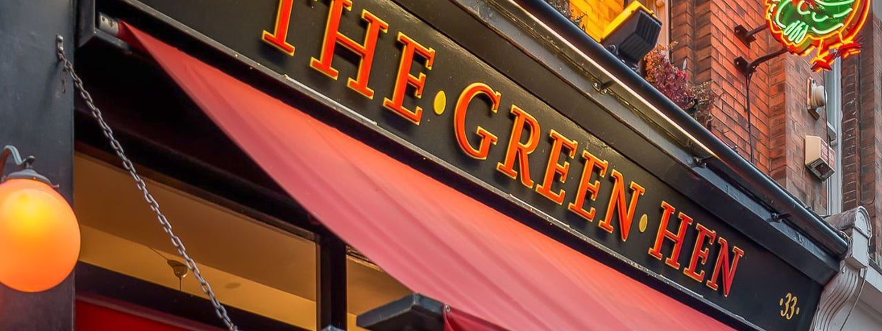 View of front exterior of The Green Hen