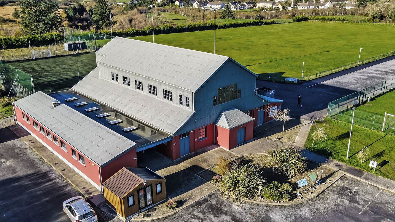 Lisdoonvarna Spa Wells Heritage Centre aerial view