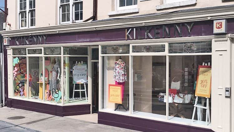 Kilkenny Design Cashel exterior shop windows