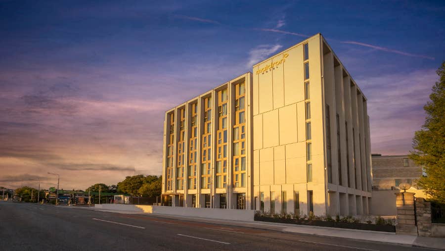External view of the hotel.
