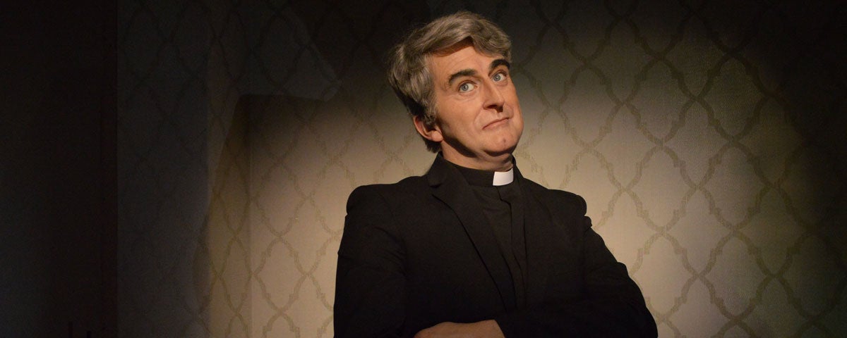 The Father Ted Room in The National Wax Museum Plus