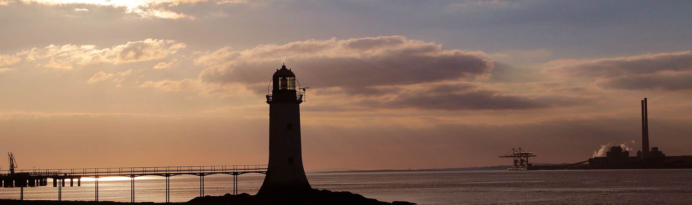 Image of a lighthouse in Tarbert in County Kerry