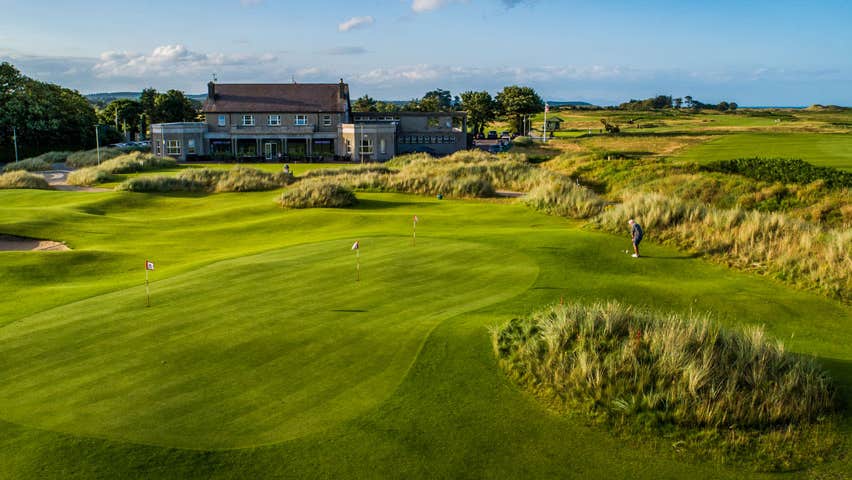 County Louth Golf Club Baltray chipping area