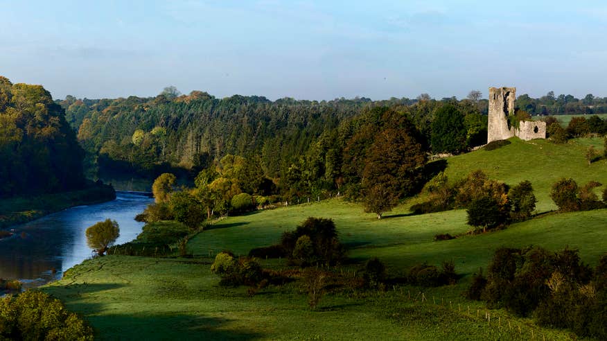 Wander the D'Arcy family's old home at Dunmoe Castle.