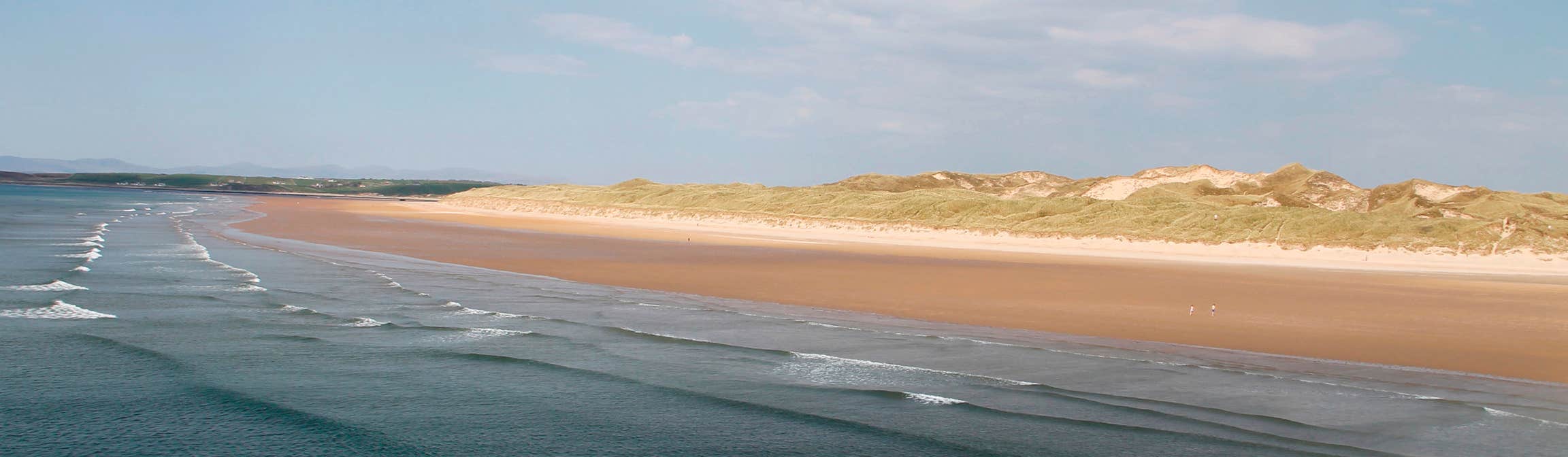 Image of Tullan Strand on a sunny day, Bundoran, County Donegal