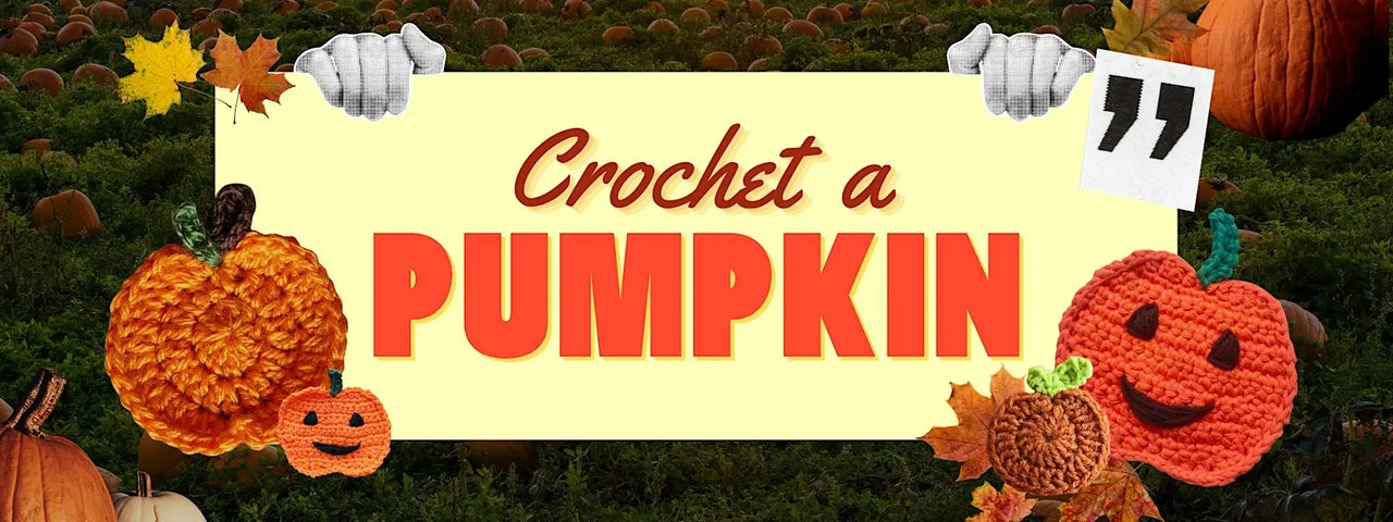 Crochet a Pumpkin (Beginner friendly)