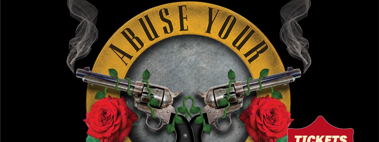 The Bloody Stream Summer Series - Abuse Your Illusion - a Guns 'n' Roses Tribute Band. Saturday 18th July, doors open 7pm, show starts 8pm, ticket price includes complimentary house drink. Over 18s only.