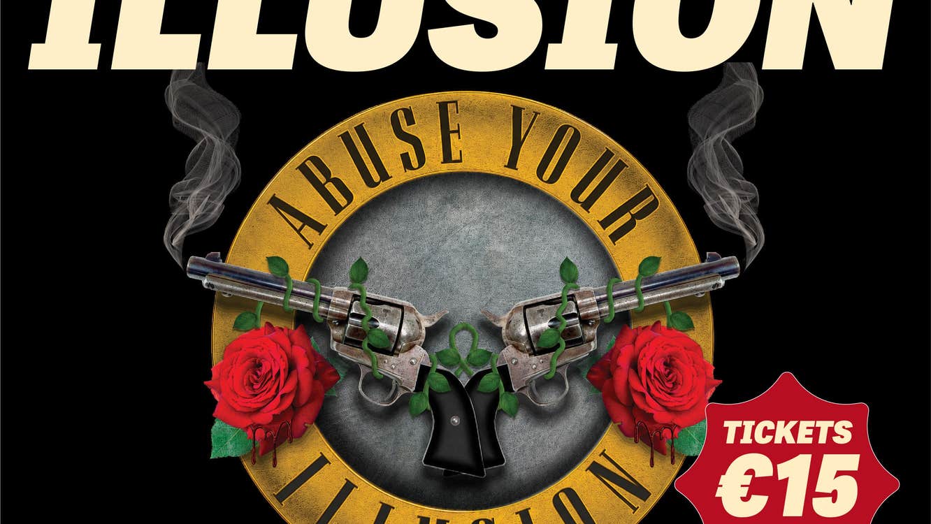 The Bloody Stream Summer Series - Abuse Your Illusion - a Guns 'n' Roses Tribute Band. Saturday 18th July, doors open 7pm, show starts 8pm, ticket price includes complimentary house drink. Over 18s only.