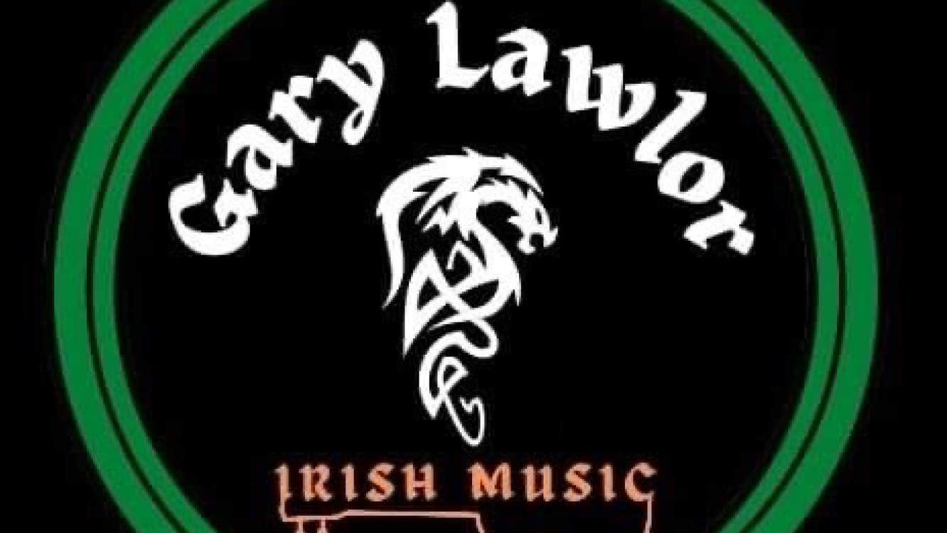An intimate solo show with Gary Lawlor, lead singer in The Druids, at The Haven, Dunmore East. Picture of Gary Lawlor's name with, symbol underneath of a lion and guitar