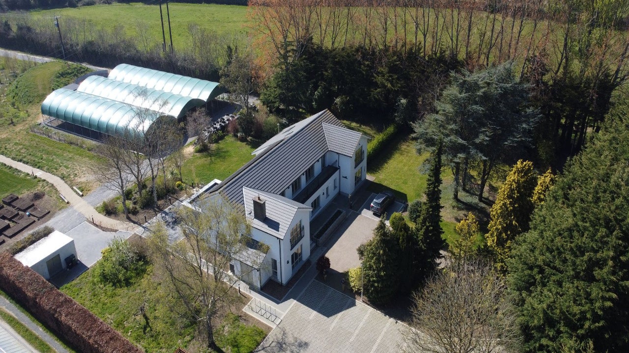 View of house and outside areas