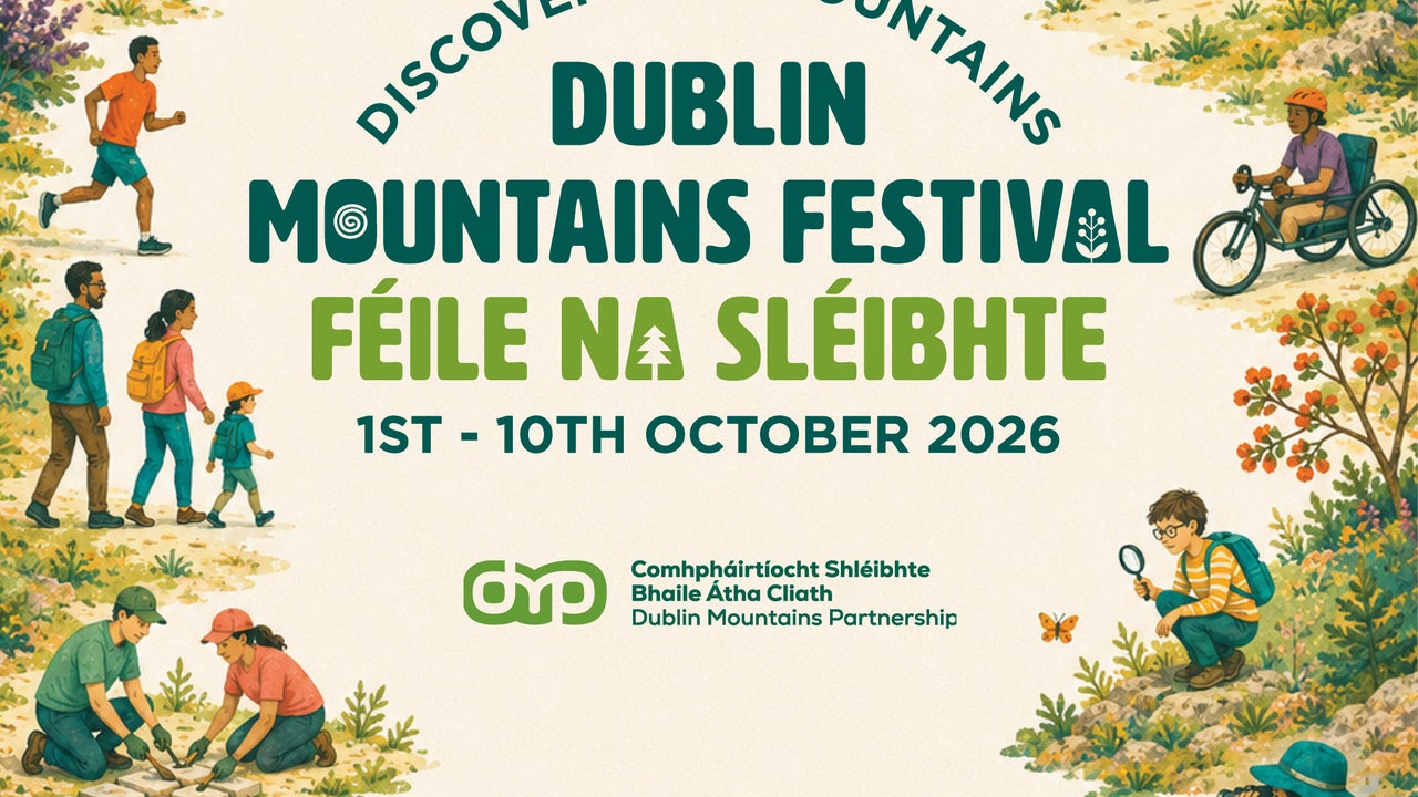 Discover the Dublin Mountains through guided walks and tours that explore this amazing landscape and join us for fun filled activities at our Community Day in Glencullen.