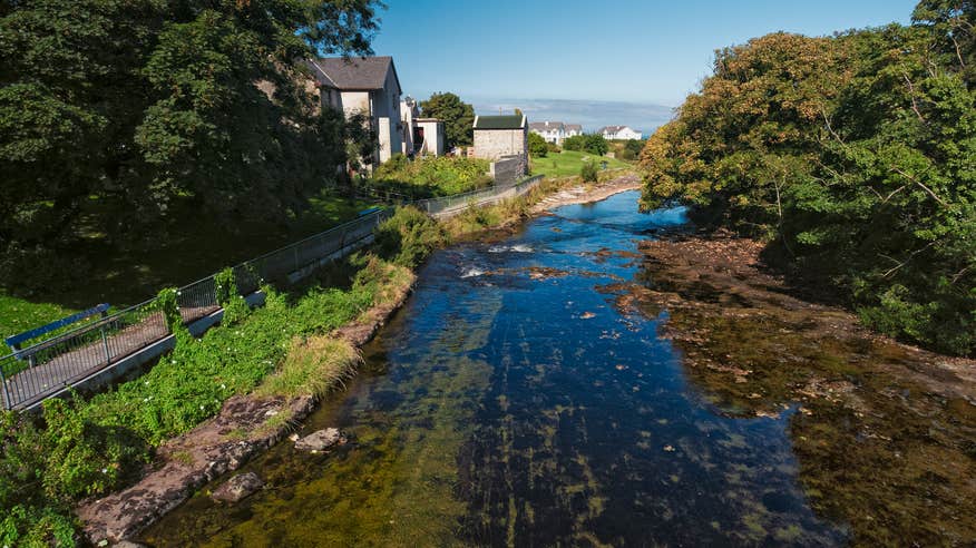 The Easkey River in Co Sligo