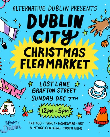 Poster for  Dublin City Christmas Flea Market