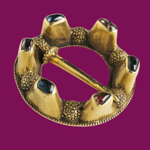 Gold Ring Brooch. Marlborough St, Dublin, 13th-14th C AD