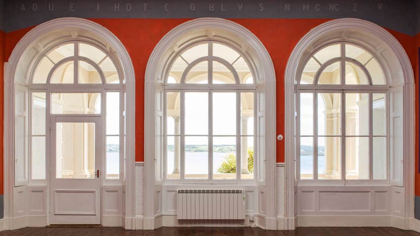 Installation space within the Sirius Arts Centre