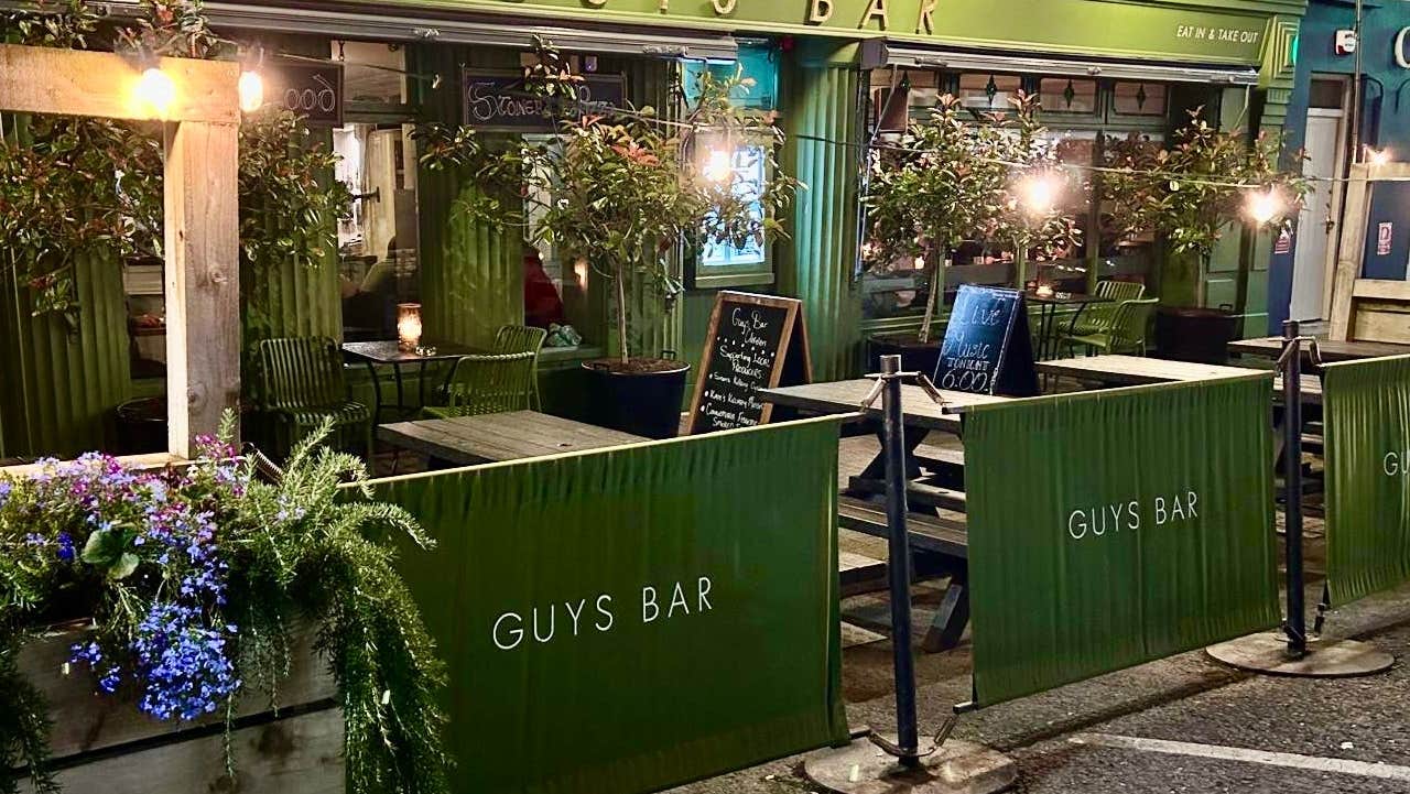 Exterior of Guys Bar Clifden