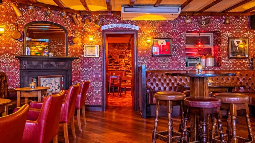 Interior of Jerry Flannery's