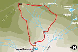 Nire Valley Trails - Coumlara Looped Walk