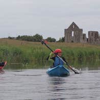People kayaking out on the water with Boyne Valley Activities