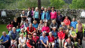 St Finbarr's Pilgrim Walk group