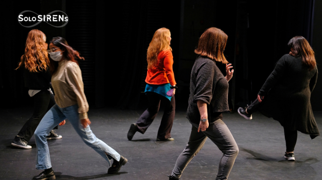 Workshop with festival artists Masha Khaleeva, Sinéad O’Brien and Naoise Ó Duinn.