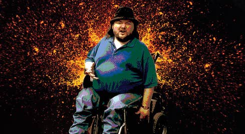 No Magic Pill, story of Martin Naughton in a wheelchair