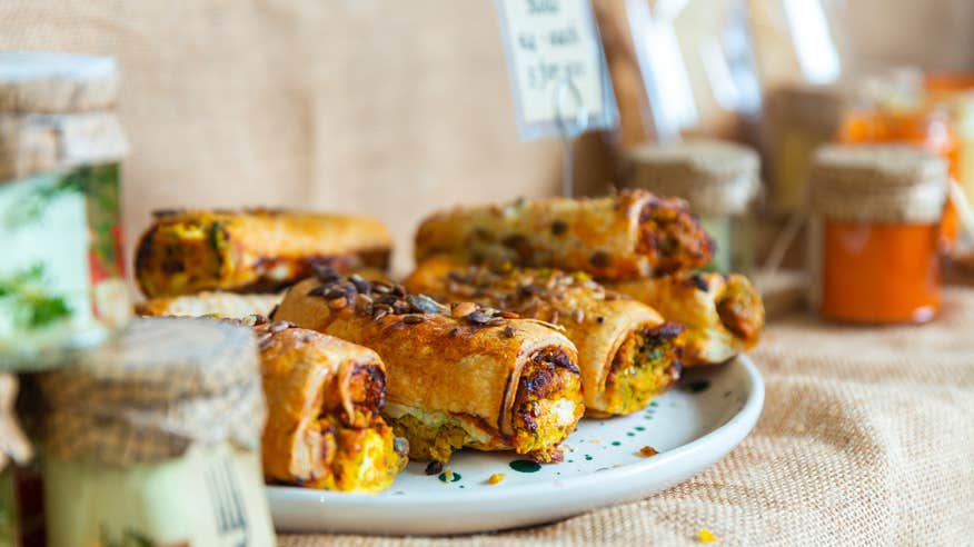 Sausage rolls from the Milk Market in Limerick city