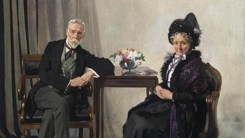 William Orpen (1878-1931), Portrait of the Artist's Parents. Image © National Gallery of Ireland