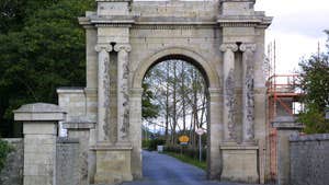 Oak Park Forest Park Arch at the entrance to the Park