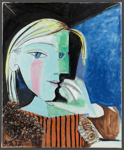 Pablo Picasso, Portrait de Marie-Therese. © Succession Picasso/DACS, London 2024, © GrandPalaisRmn (Musée national Picasso-Paris) / Adrien Didierjean.