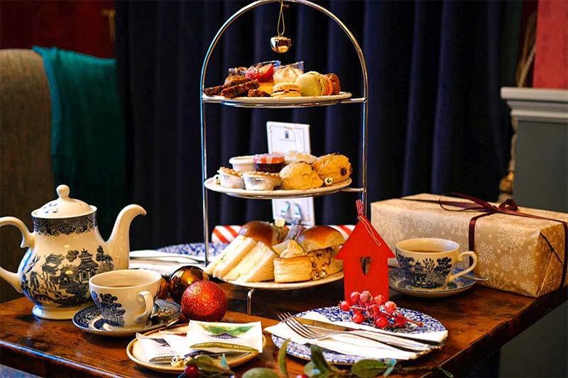 Festive Afternoon Tea at the Old Music Shop Graphic